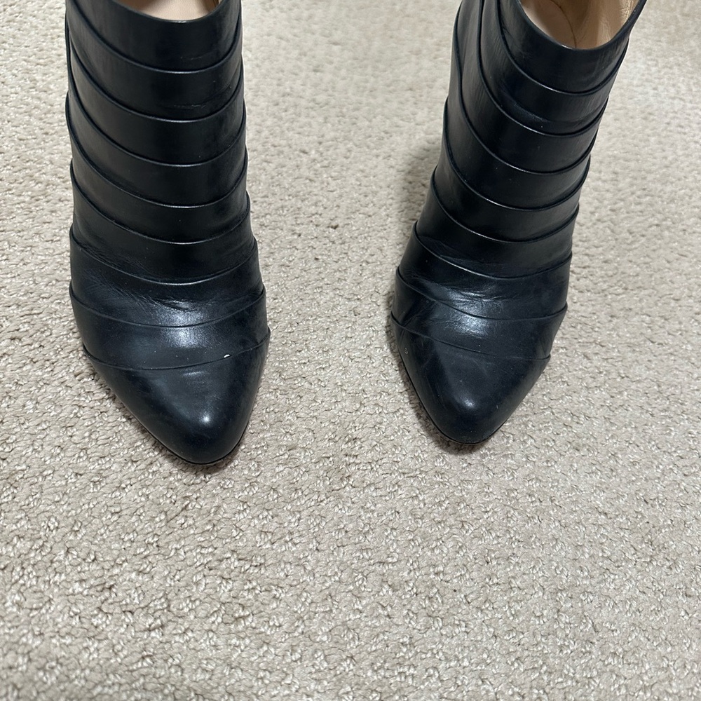 Christian Louboutin Black Ankle Boots